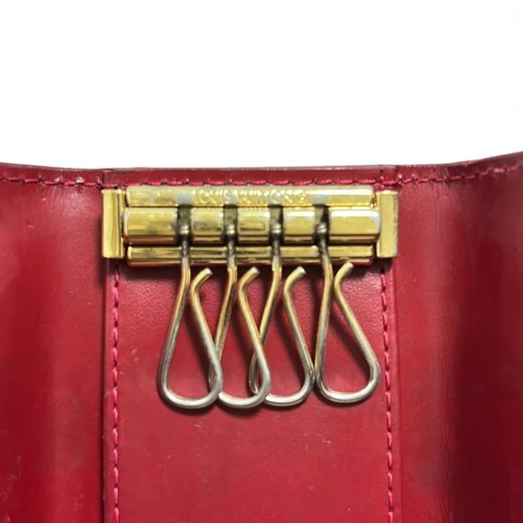 LOUIS VUITTON Multicles 4 Violet Monogram Vernis - Key Case 117-080225 - Picture 5 of 7